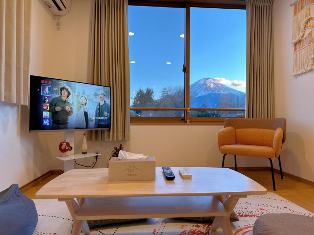 ヴィラ山間堂grandvilla Mt Fuji View Bbq Bonfire Annovillas Sankando Fujikawaguchiko Zewnętrze zdjęcie