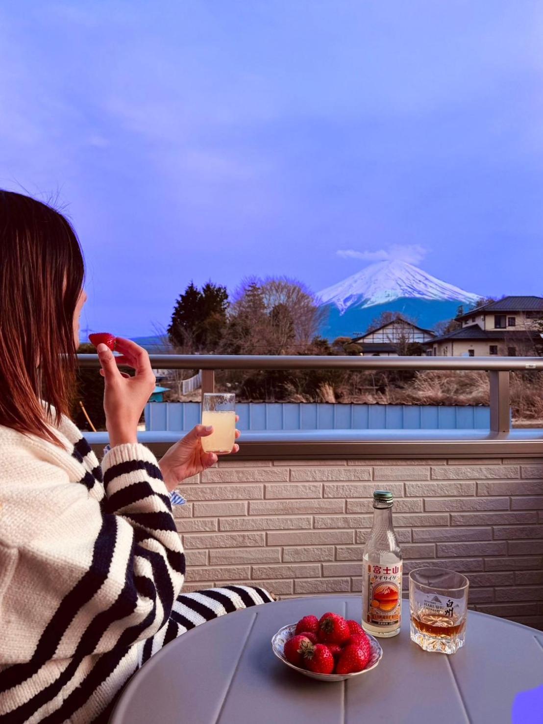 ヴィラ山間堂grandvilla Mt Fuji View Bbq Bonfire Annovillas Sankando Fujikawaguchiko Zewnętrze zdjęcie